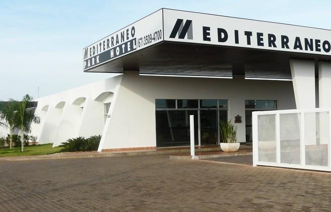 Mediterrâneo Park Hotel Três Lagoas Buitenkant foto